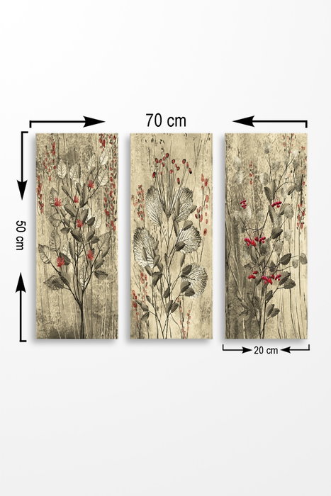 Wallity Cuadro Decorativo de MDF Multicolor (3 Piezas) Wallity Cuadro Decorativo de MDF Multicolor (3 Piezas)